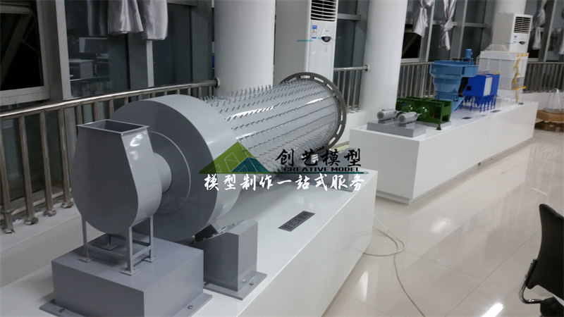 5000噸新型干法成套設(shè)備水泥生產(chǎn) 線教學(xué)沙盤(pán)模型