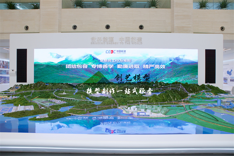 中國(guó)能建沙盤(pán)