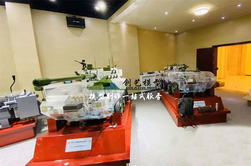 突擊車(chē)剖面結(jié)構(gòu)模型