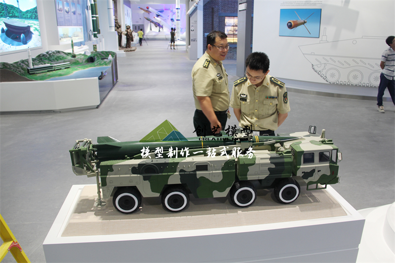 東風導彈車模型-北京軍博定制