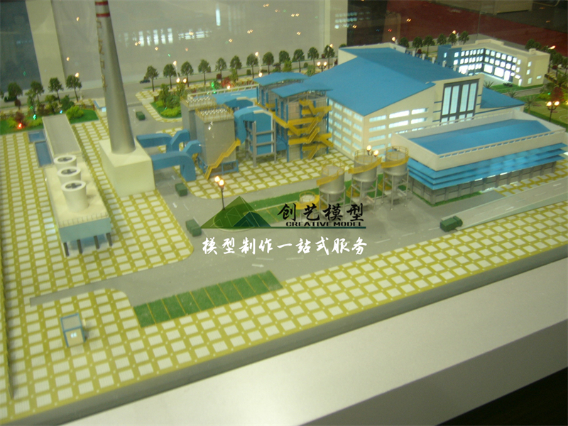 生活垃圾焚燒發(fā)電廠(chǎng)模型