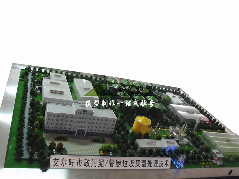 污泥、垃圾厭氧沼氣發(fā)電系統(tǒng)模型