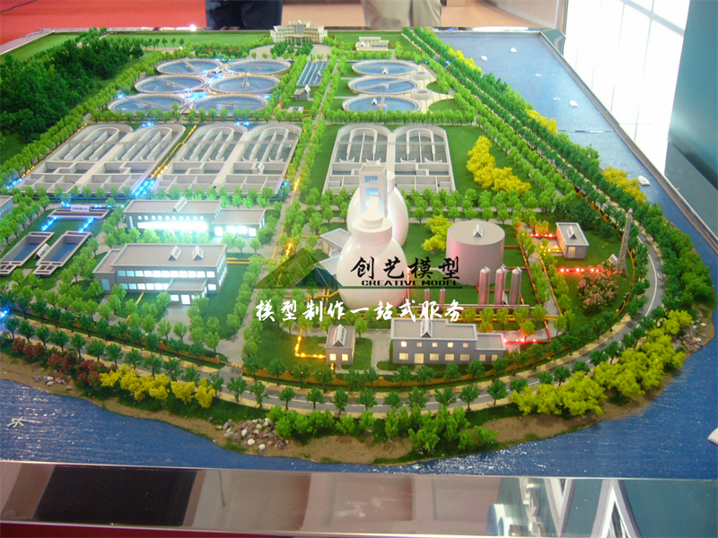 宜昌市污水處理沙盤