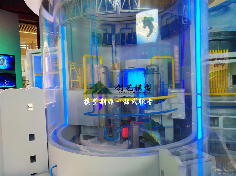 華龍一號(hào)核電站模型